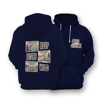 Sustainable Hoodie - Keep Nature Wild