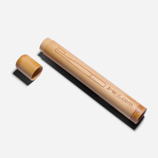 Bamboo Travel Case For Toothbrush - One Choice Apparel