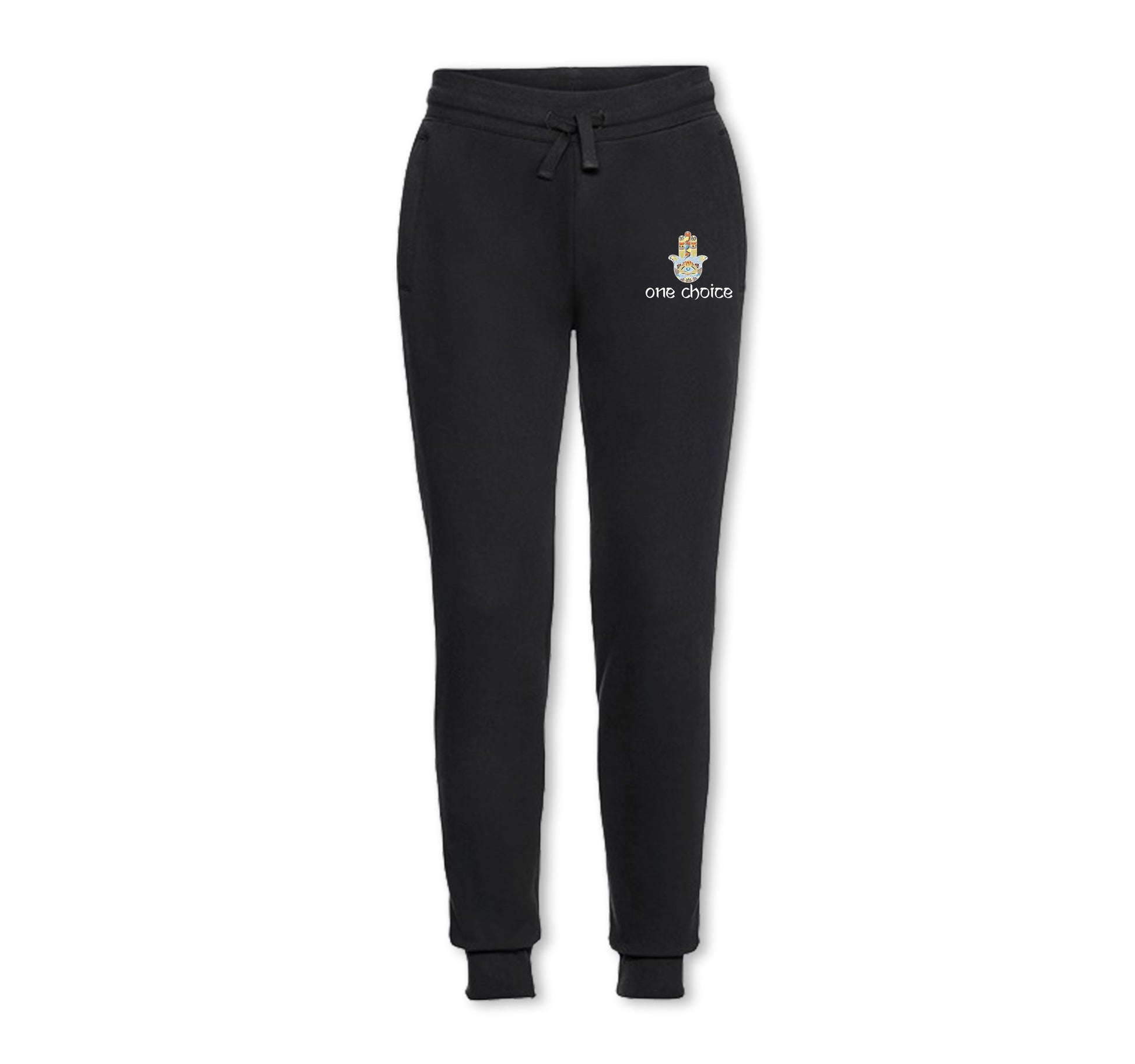 Hamsa Symbol Joggers - Organic Cotton - One Choice Apparel