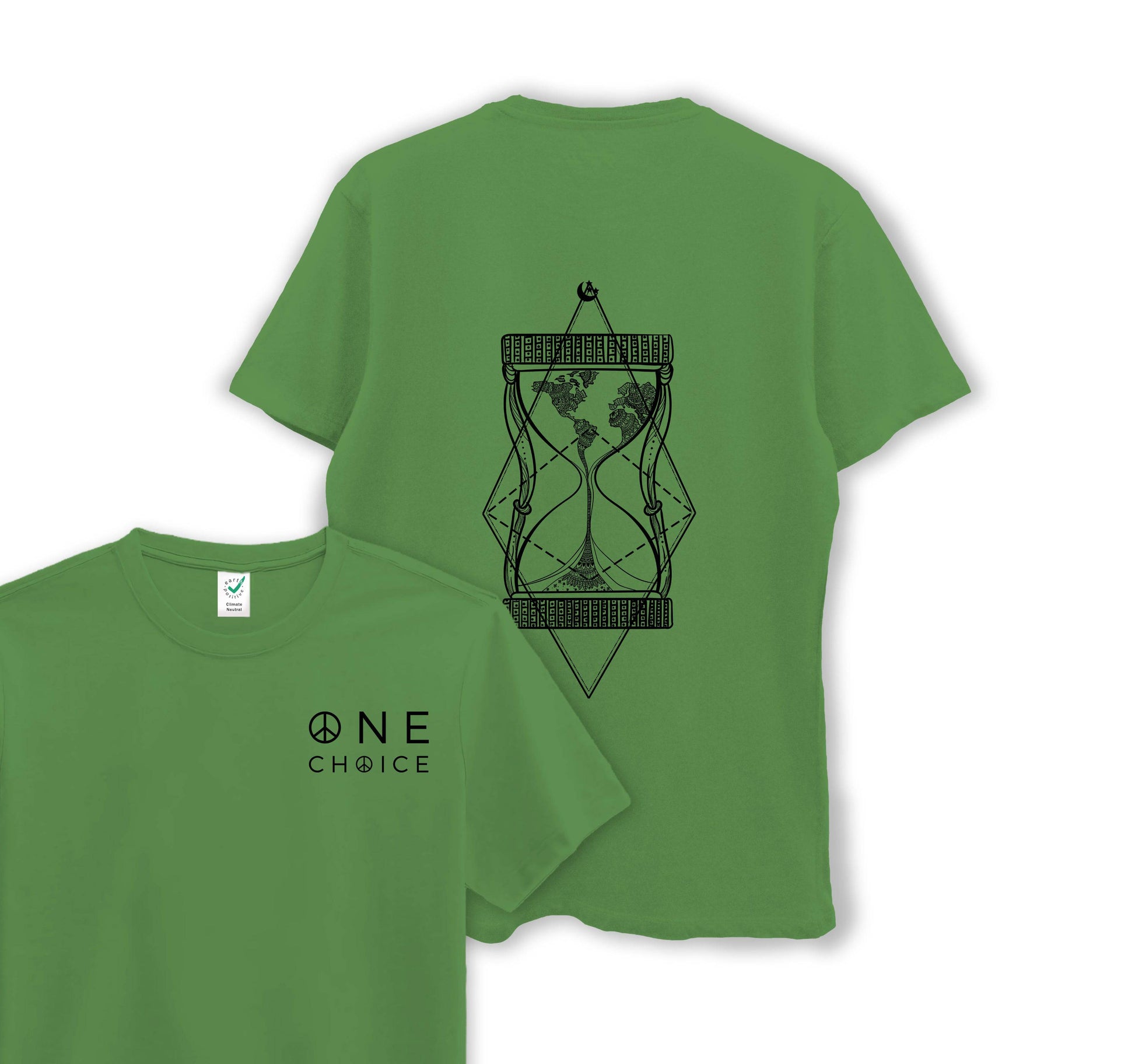Hourglass - Organic Cotton Tee - One Choice Apparel