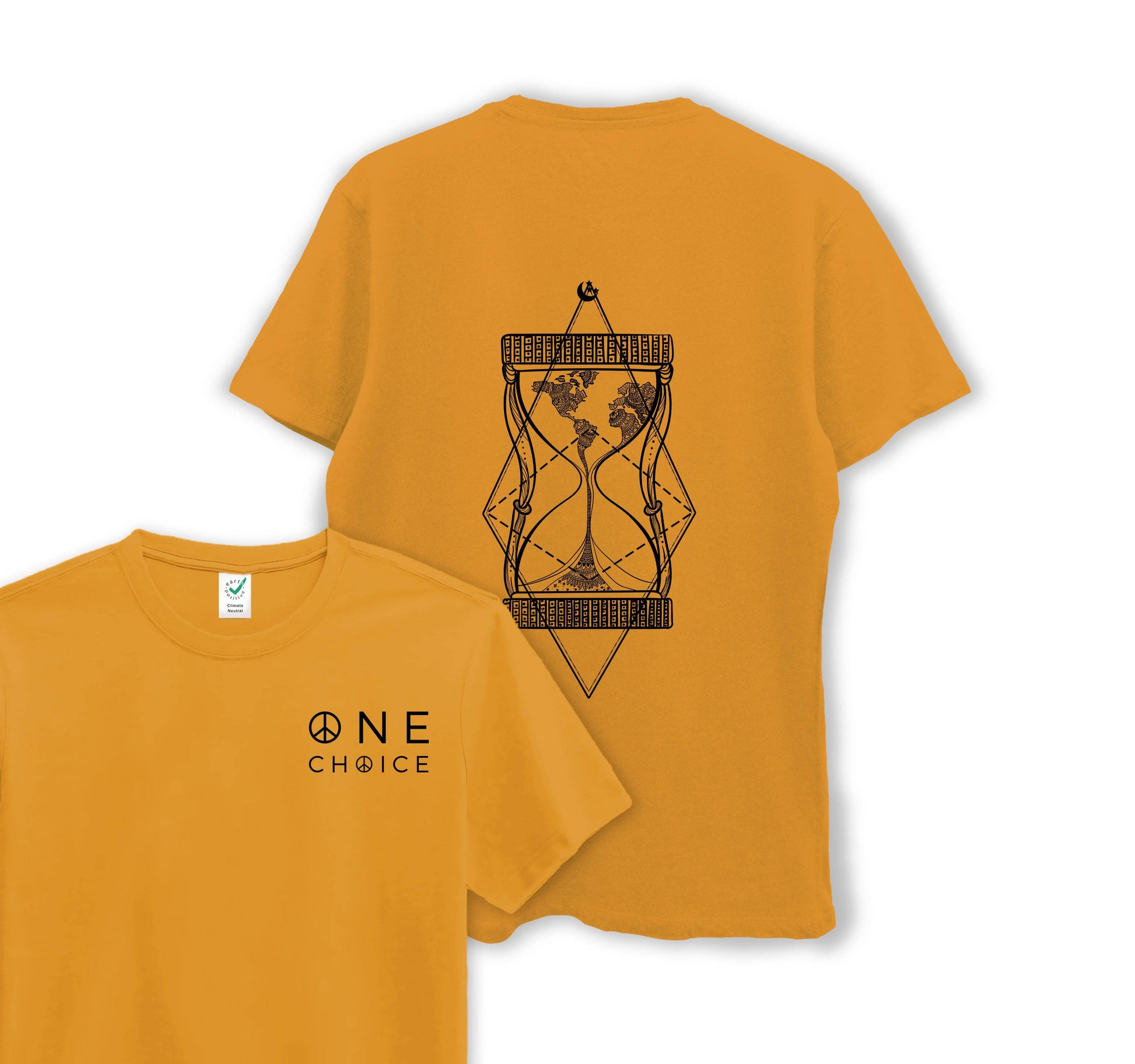 Hourglass - Organic Cotton Tee - One Choice Apparel