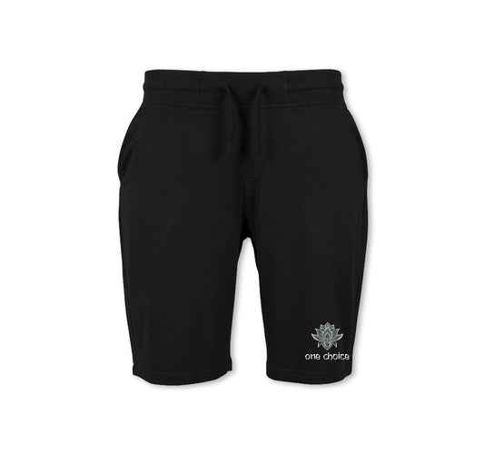 Lotus Symbol Shorts - Organic Cotton - One Choice Apparel