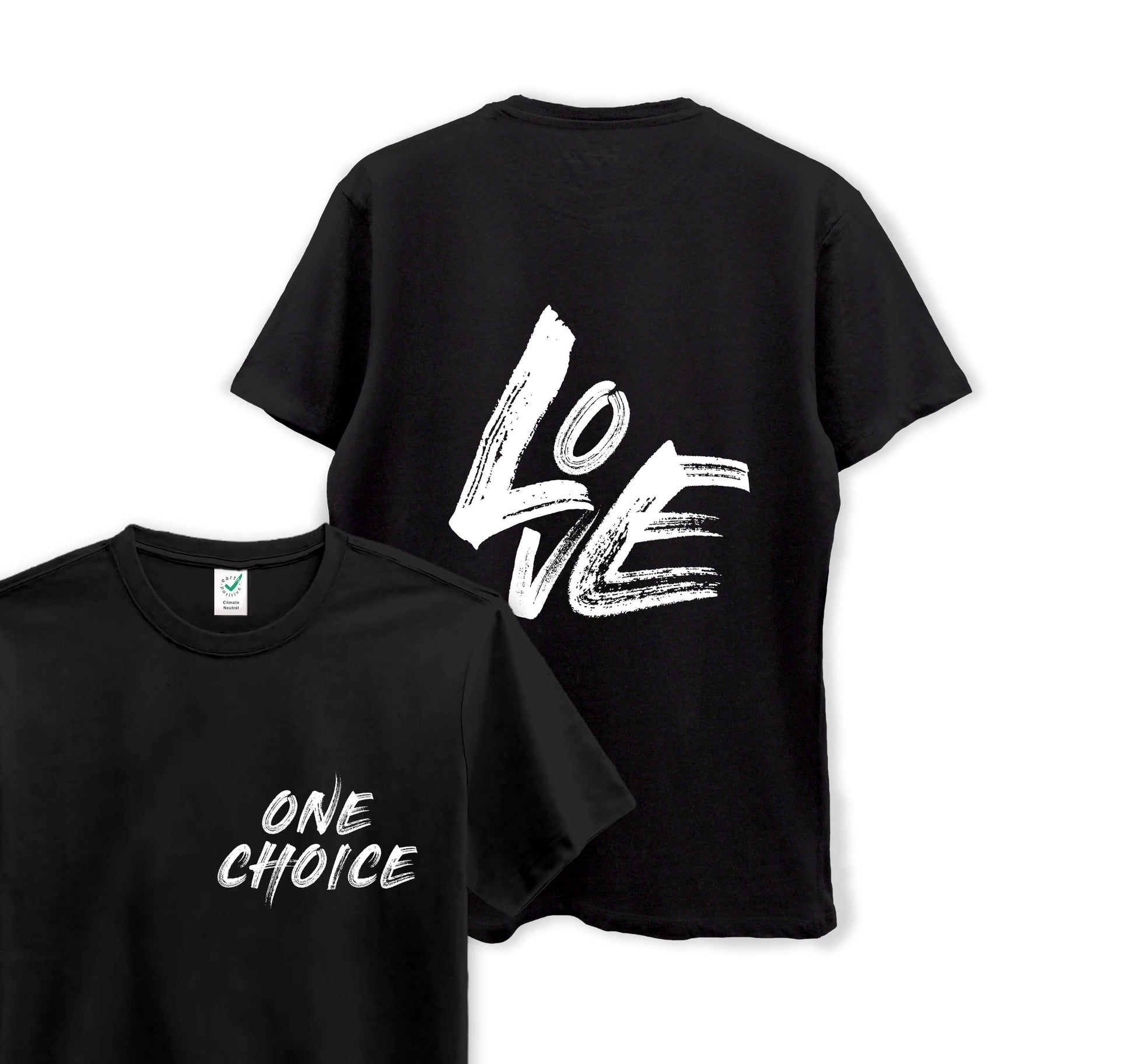 LOVE - Organic Cotton Tee - One Choice Apparel