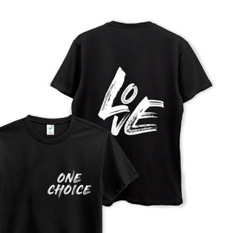 LOVE - Organic Cotton Tee - One Choice Apparel