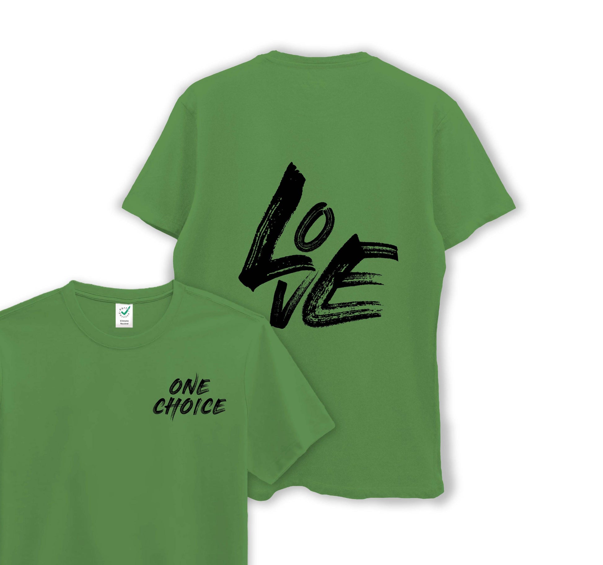 LOVE - Organic Cotton Tee - One Choice Apparel
