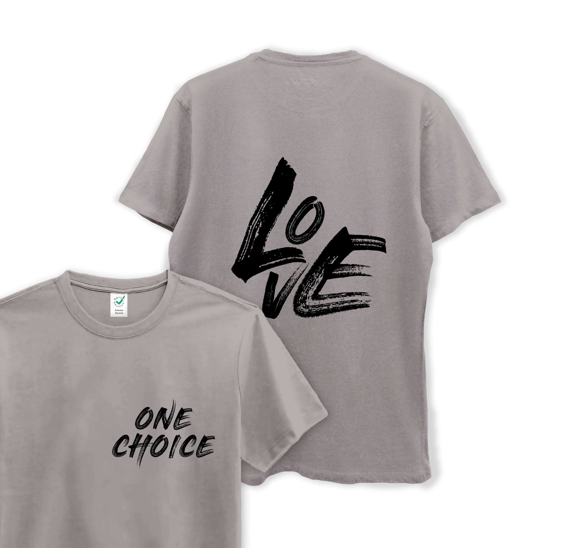 LOVE - Organic Cotton Tee - One Choice Apparel