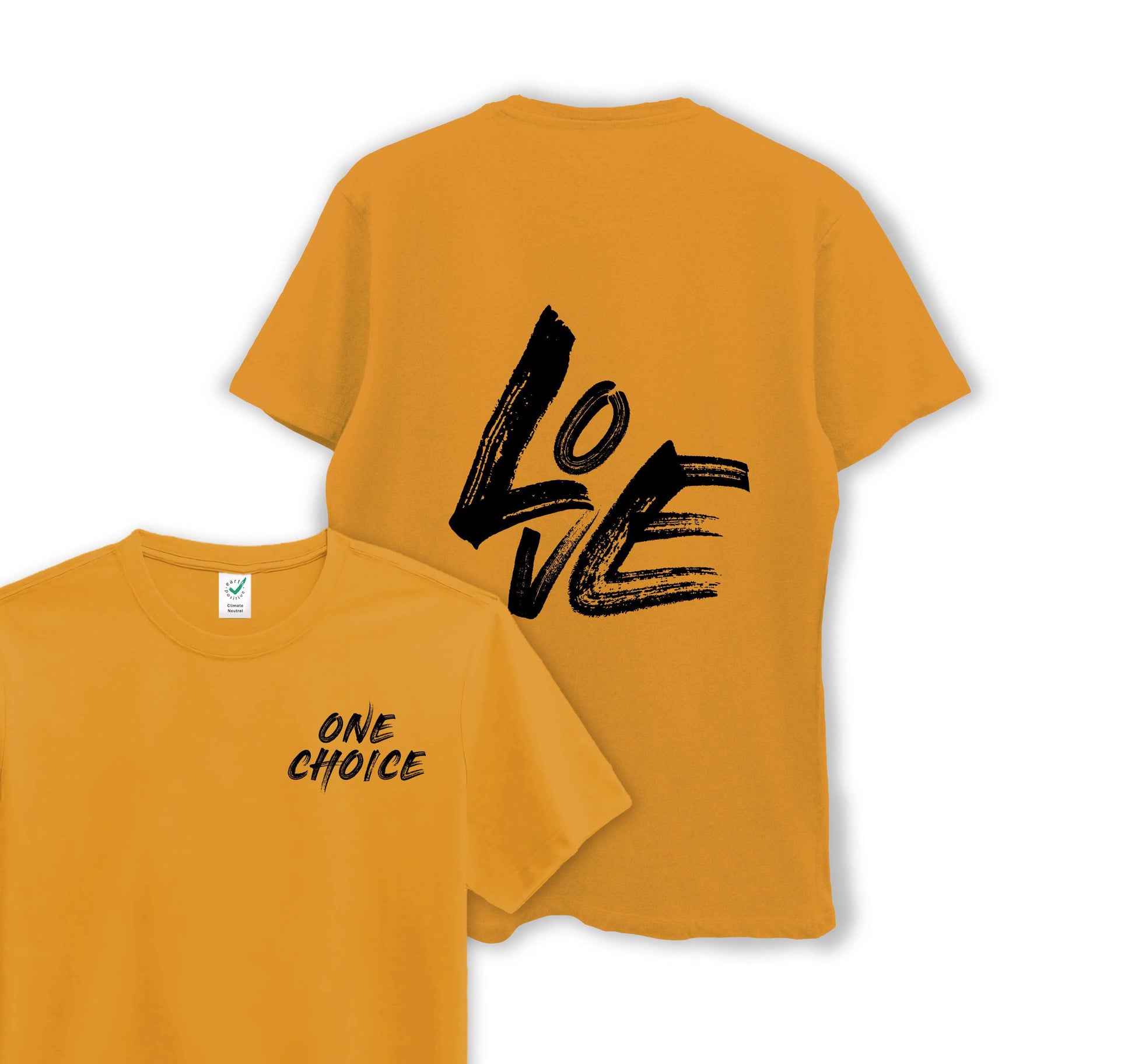 LOVE - Organic Cotton Tee - One Choice Apparel