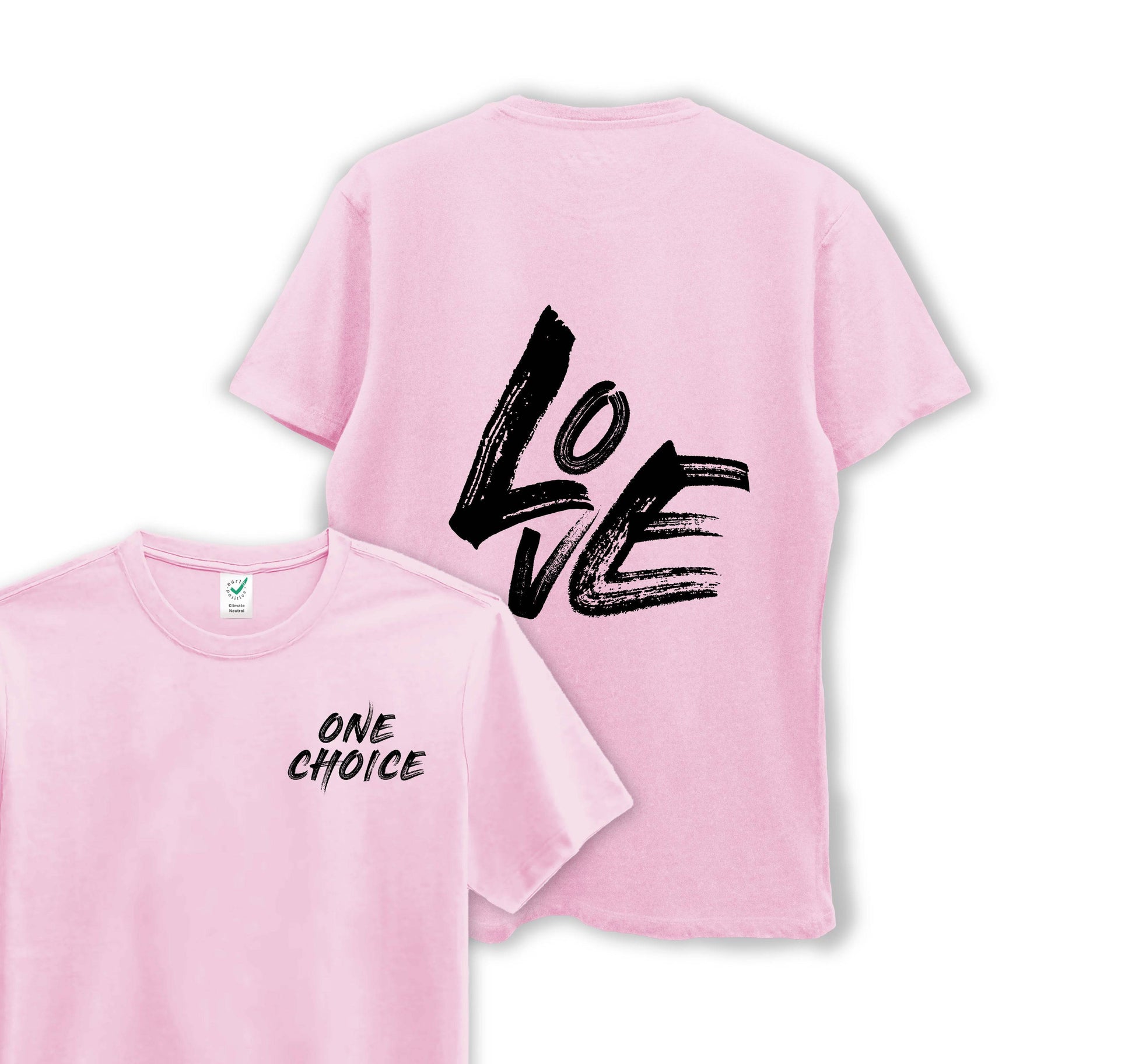 LOVE - Organic Cotton Tee - One Choice Apparel