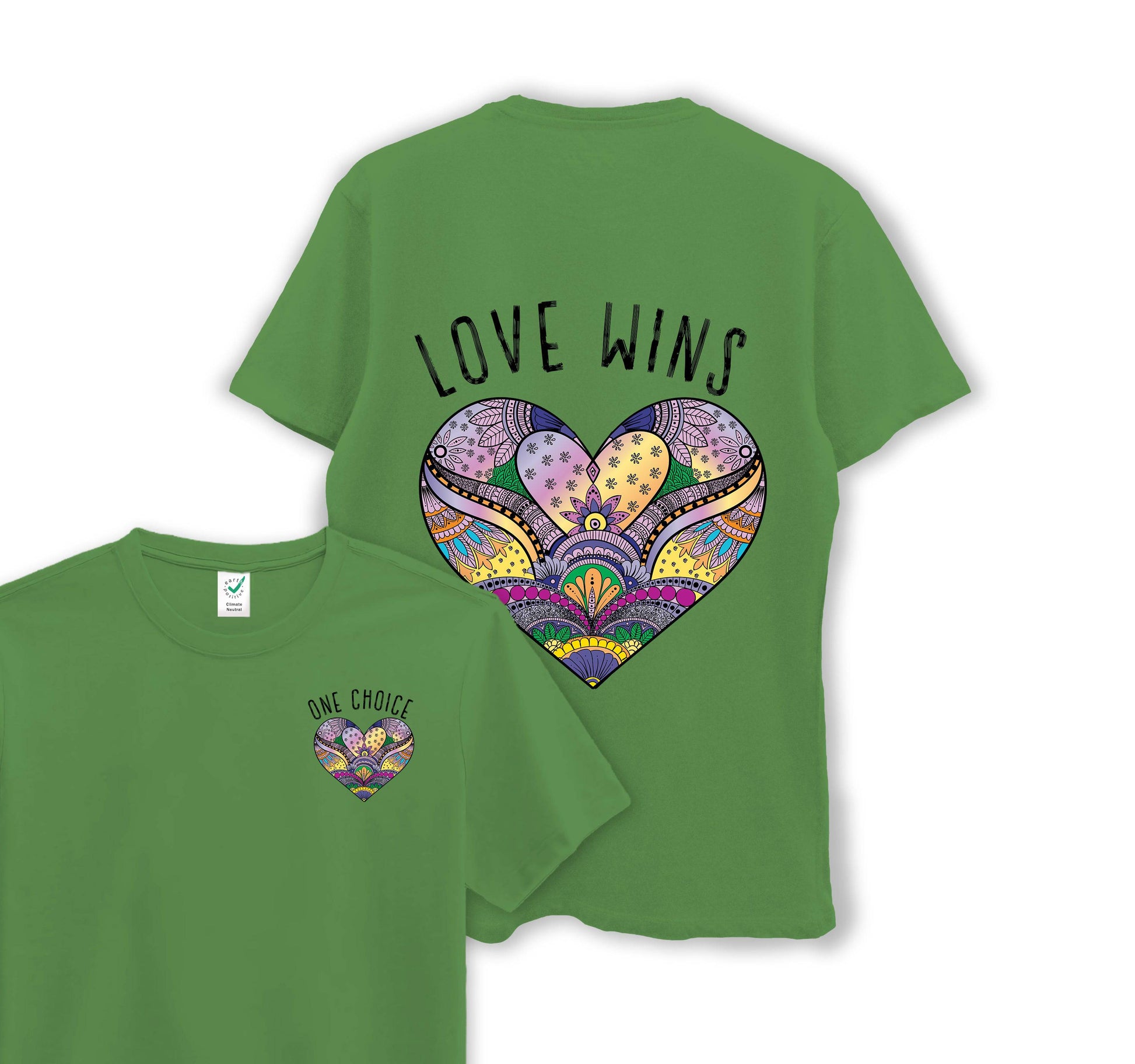 Love Wins - Organic Cotton Tee - One Choice Apparel