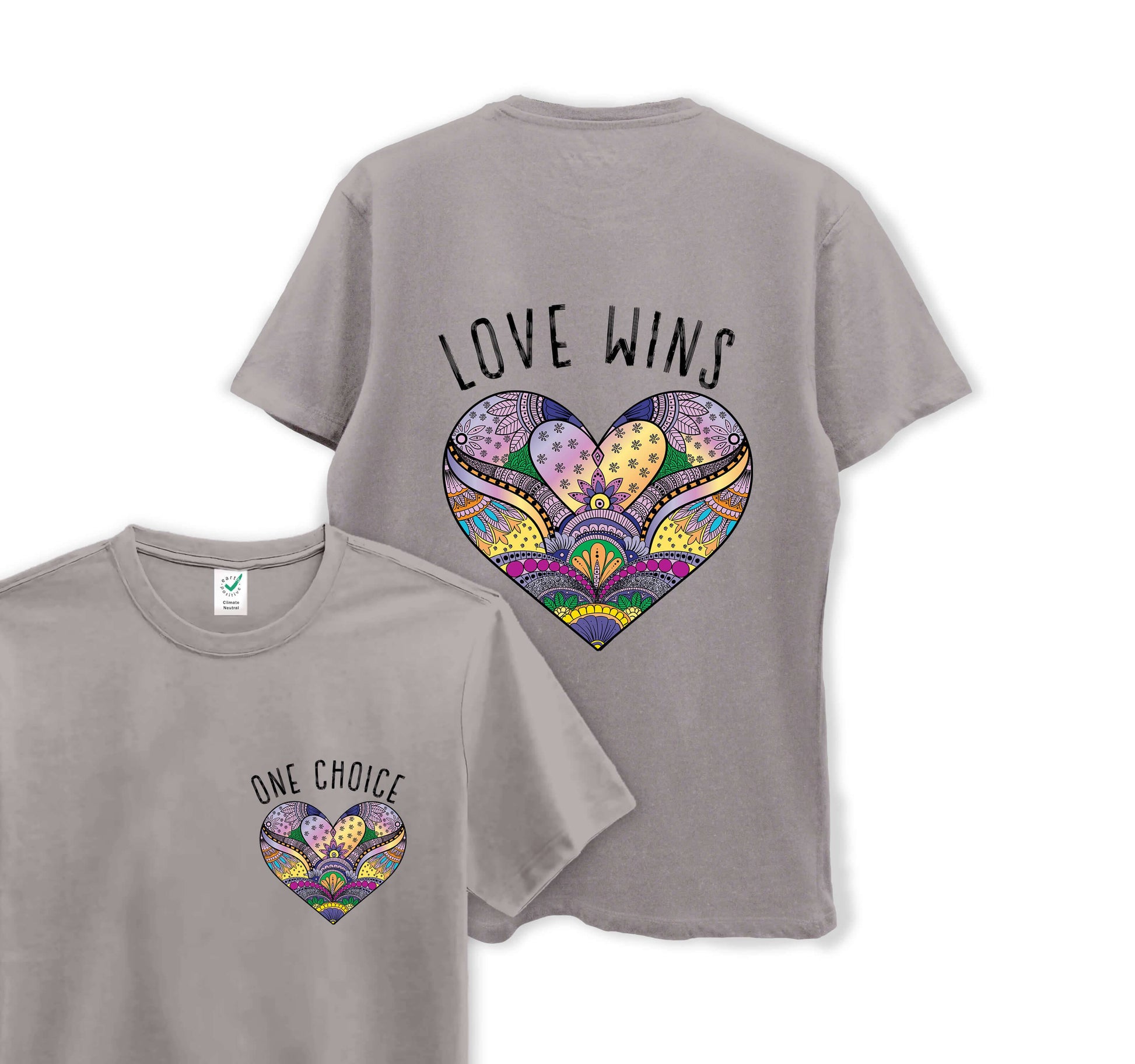 Love Wins - Organic Cotton Tee - One Choice Apparel