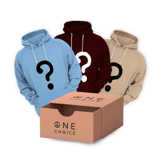 Lucky Dip Box / Three Hoodies - One Choice Apparel