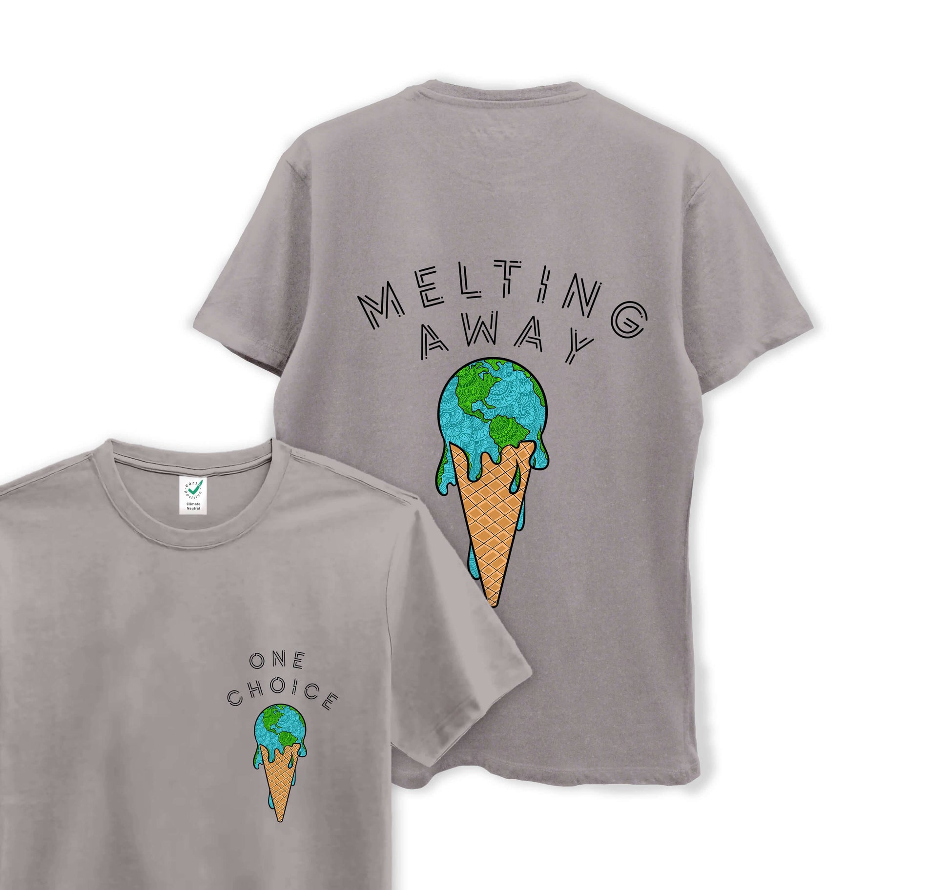 Melting Away - Organic Cotton Tee - One Choice Apparel