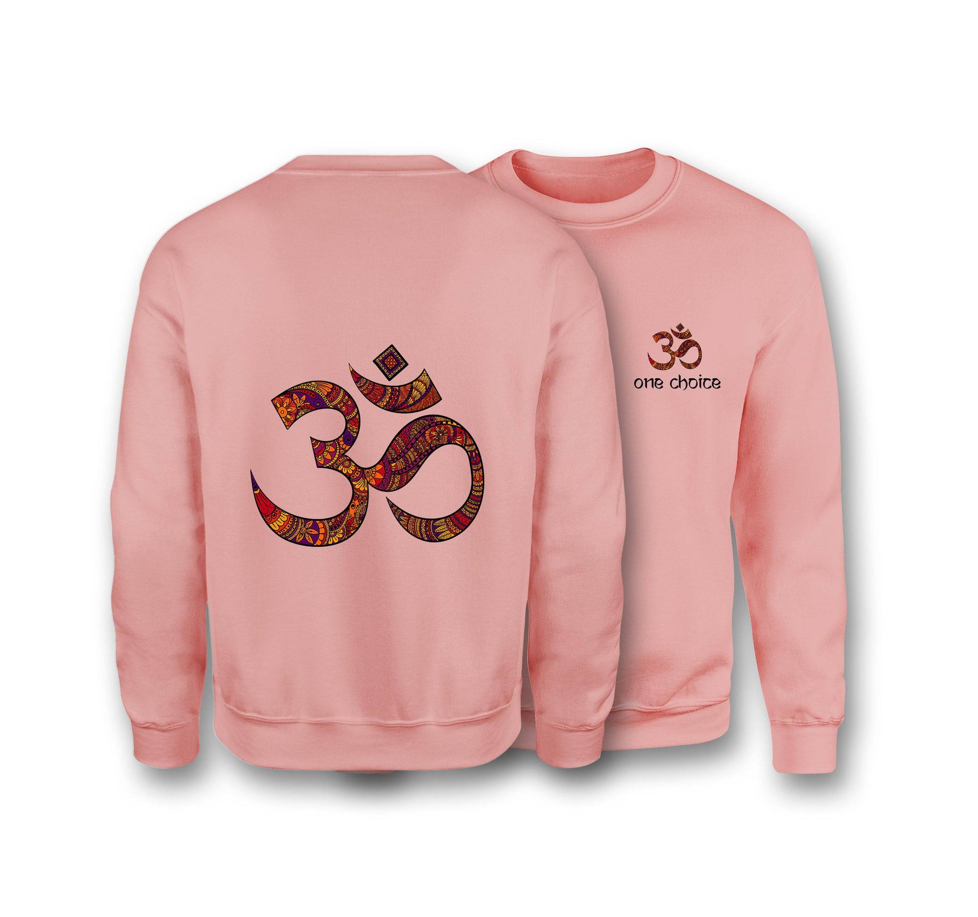 OM Symbol Sweatshirt - Organic Cotton Sweatshirt - One Choice Apparel