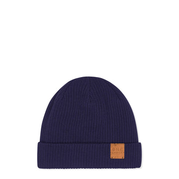 One Choice Navy Beanie - Organic Cotton - One Choice Apparel