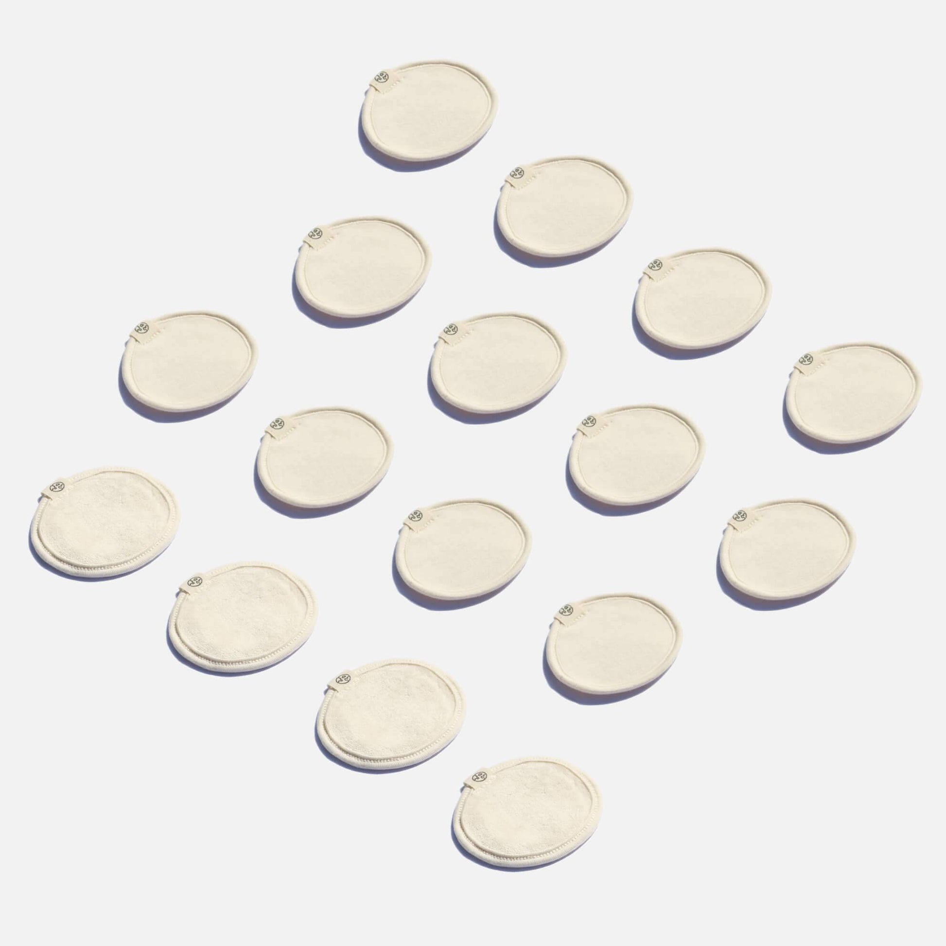 Organic Cotton Make Up Remover Pads & Wash Bag - Pack of 16 - One Choice Apparel