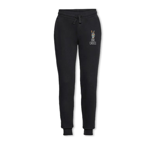Peace Sign Joggers - Organic Cotton - One Choice Apparel