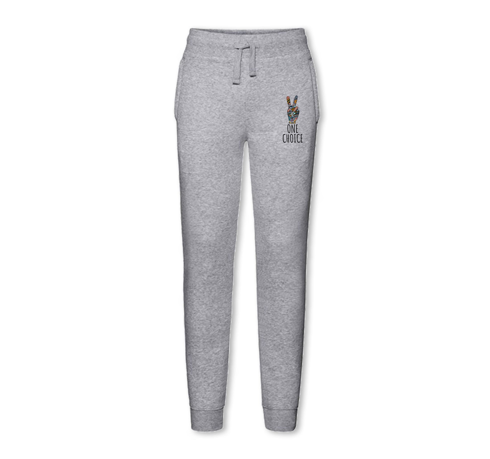 Peace Sign Joggers - Organic Cotton - One Choice Apparel
