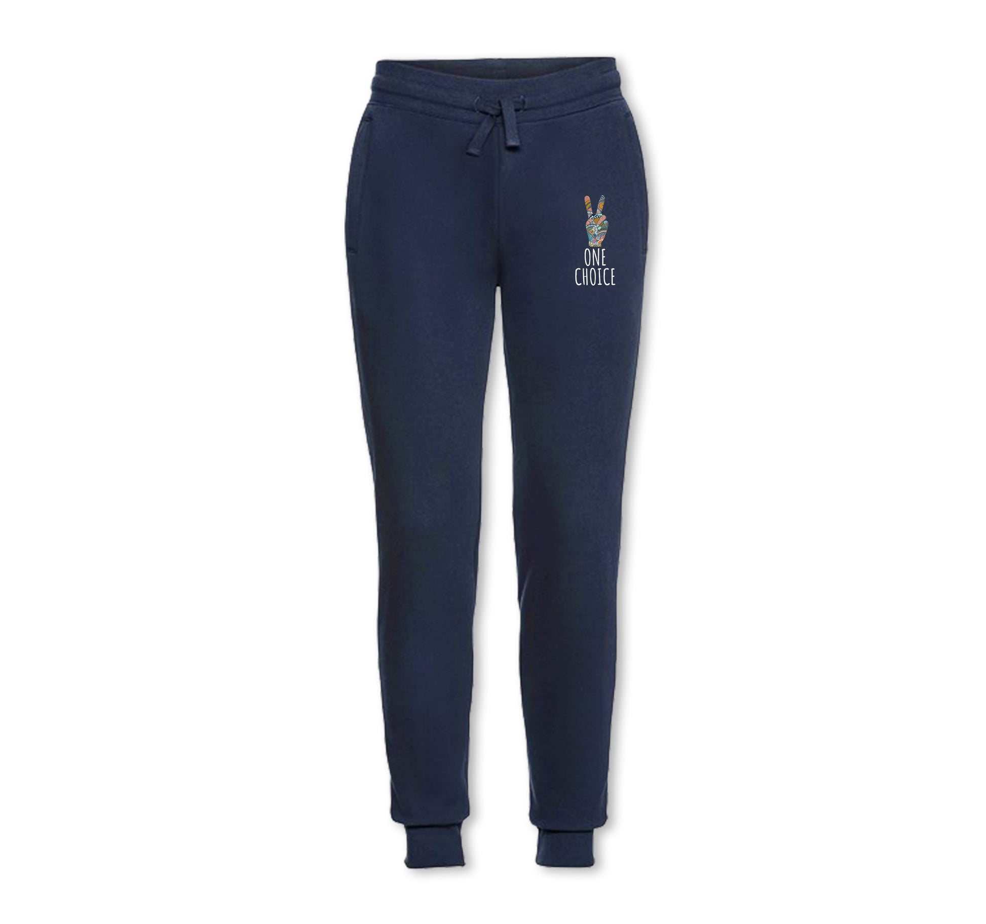Peace Sign Joggers - Organic Cotton - One Choice Apparel