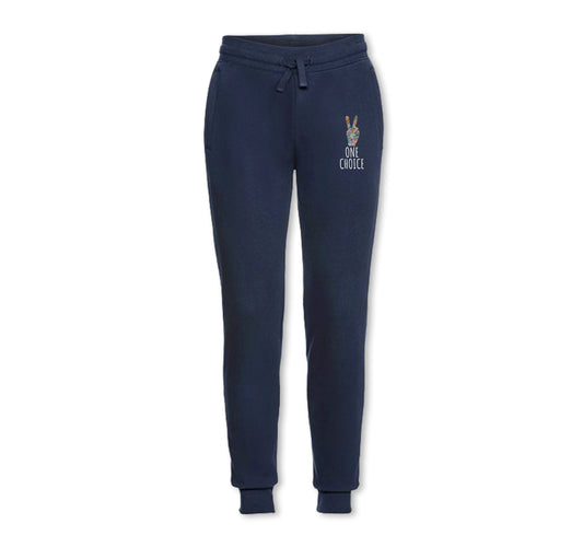 Peace Sign Joggers - Organic Cotton - One Choice Apparel