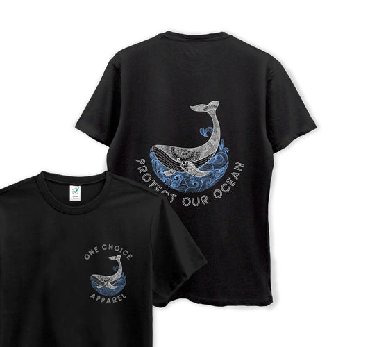 Protect Our Ocean - Organic Cotton Tee - One Choice Apparel