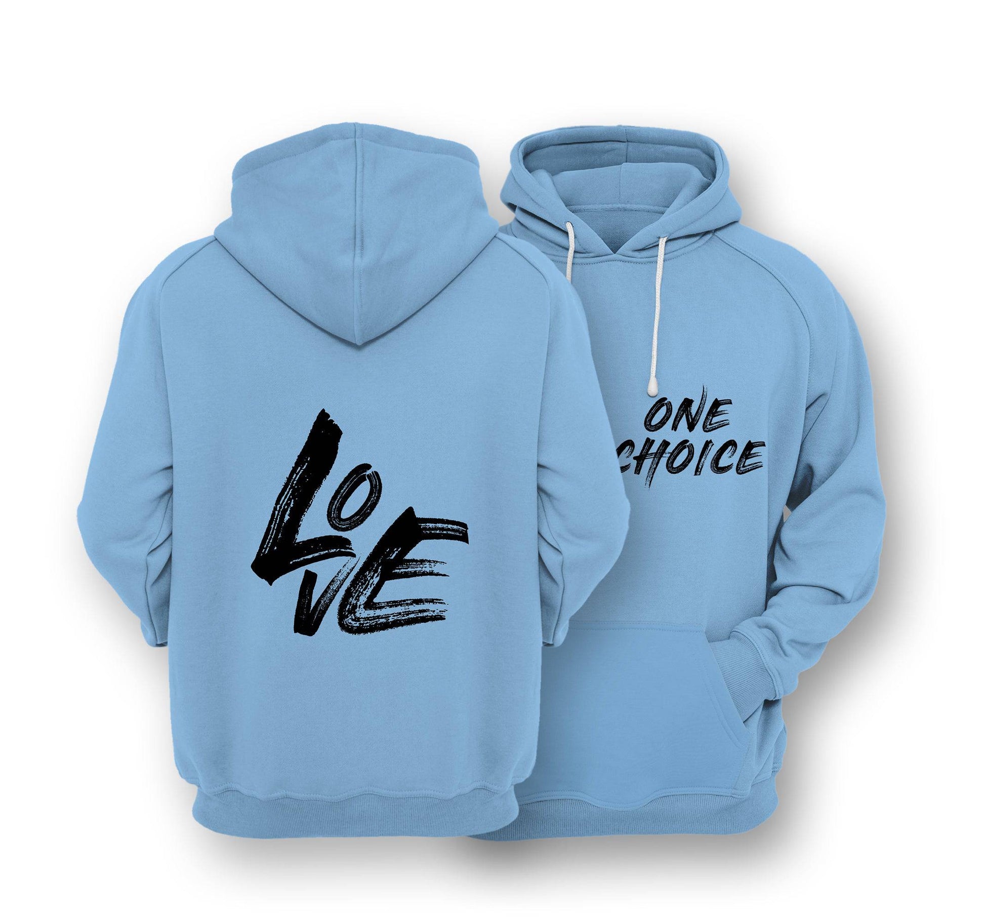 Sustainable Hoodie - LOVE - One Choice Apparel