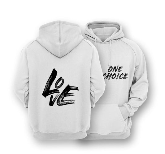 Sustainable Hoodie - LOVE - One Choice Apparel