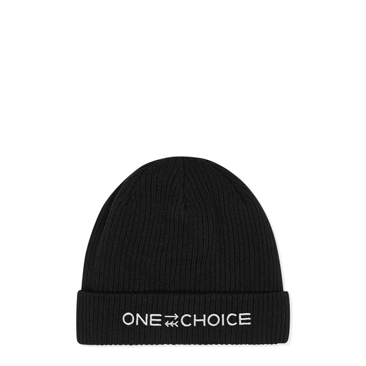 Tribe Bar Black Beanie - Organic Cotton - One Choice Apparel