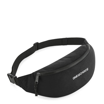 Tribe Bar Core Black Bumbag - One Choice Apparel