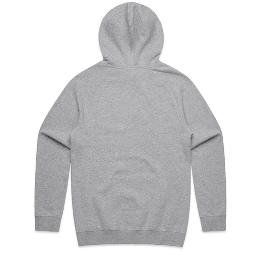 Tribe Core Grey Marl Zip Hoodie - Organic Cotton - One Choice Apparel