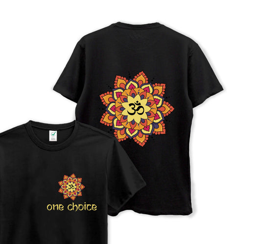 Yoga Mandala - Yoga Collection - Organic Cotton Tee - One Choice Apparel