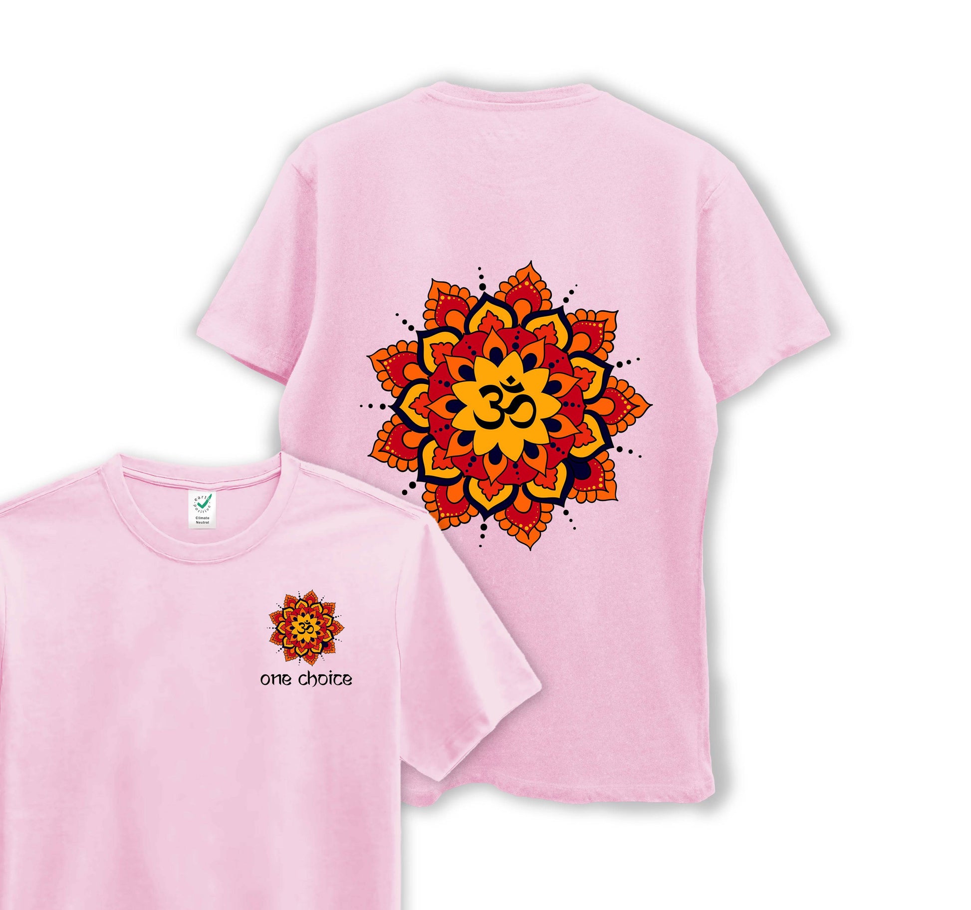 Yoga Mandala - Yoga Collection - Organic Cotton Tee - One Choice Apparel