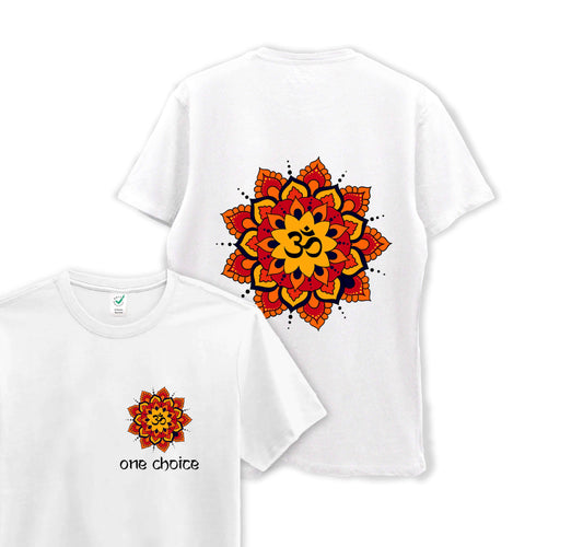 Yoga Mandala - Yoga Collection - Organic Cotton Tee - One Choice Apparel