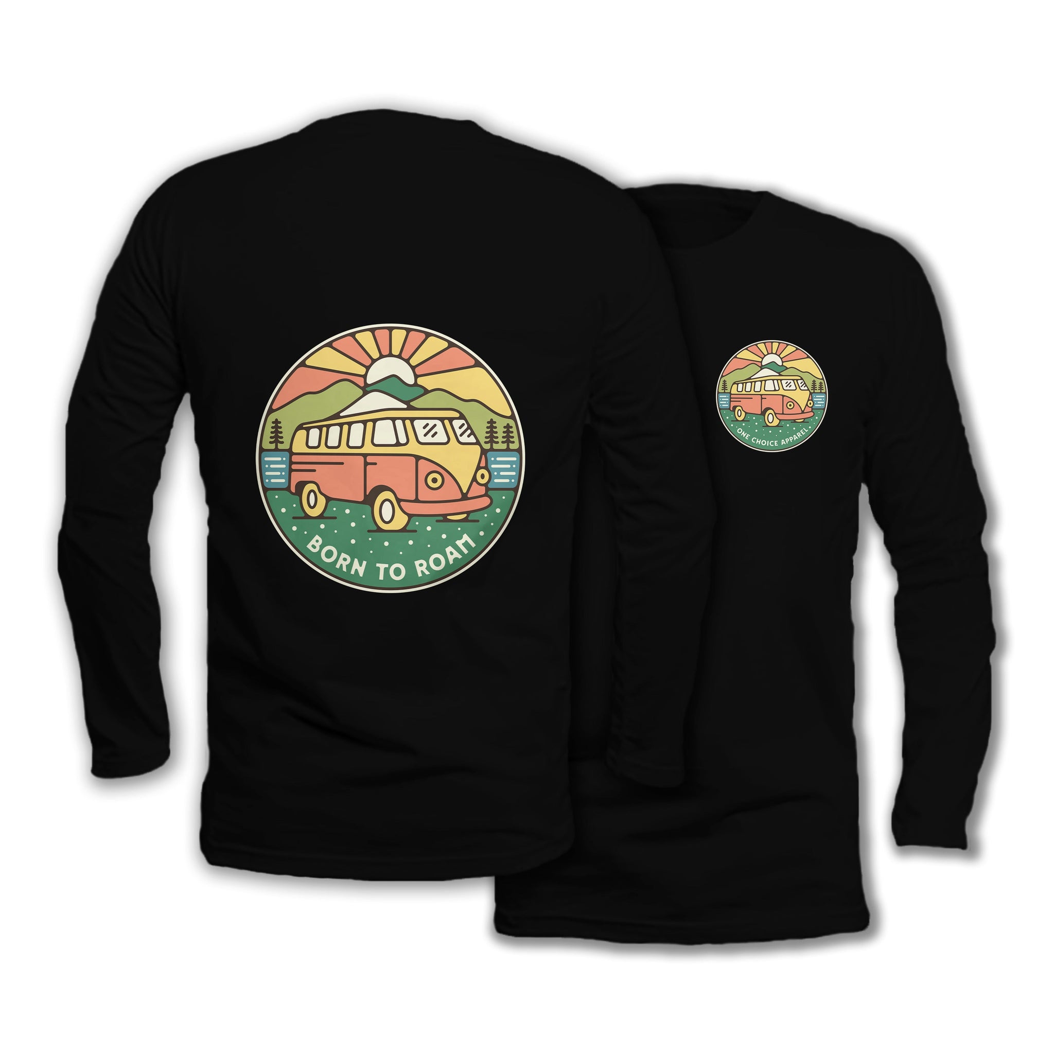Sustainable Long Sleeve Shirt - Born To Roam