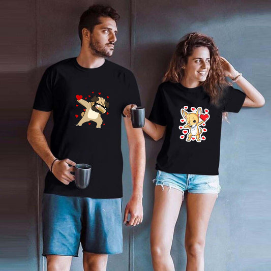 Casual Short Sleeve Animal Print Men's Fashion T-shirts