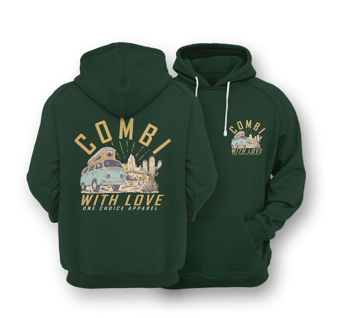 Sustainable Hoodie - Combi With Love