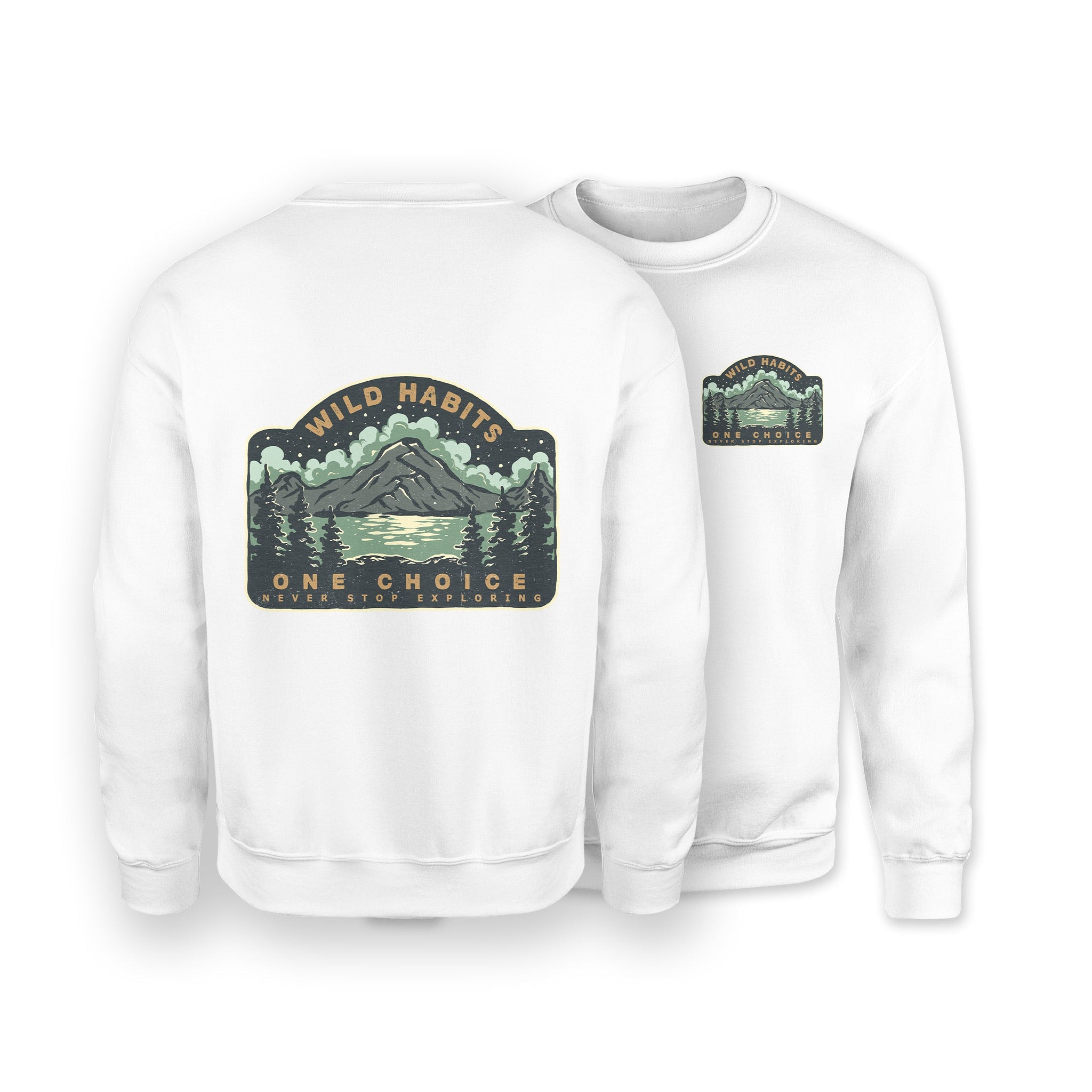 Wild Habits - Organic Cotton Sweatshirt