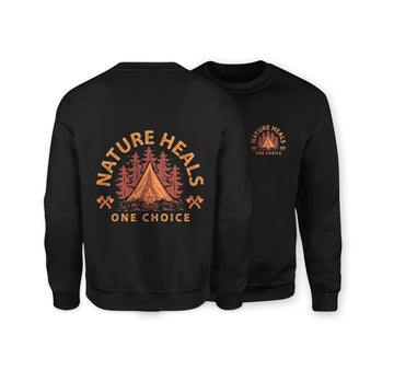 Nature Heals - Organic Cotton Sweatshirt