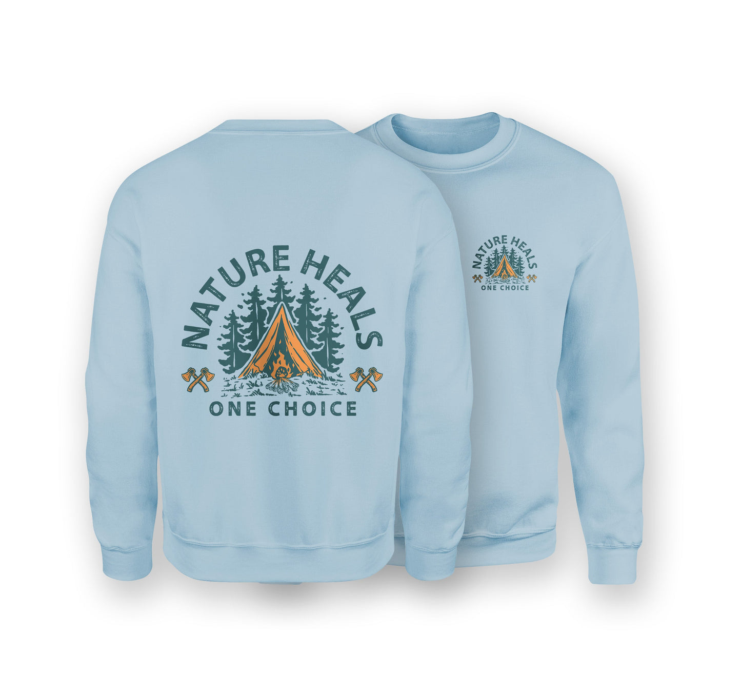 Nature Heals - Organic Cotton Sweatshirt