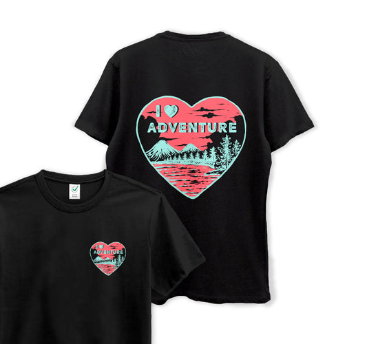 I Love Adventure - Organic Cotton Tee