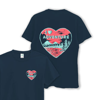 I Love Adventure - Organic Cotton Tee