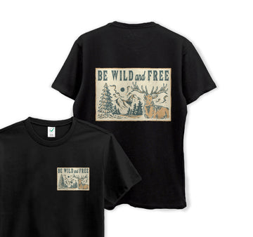 Be Wild & Free - Organic Cotton Tee