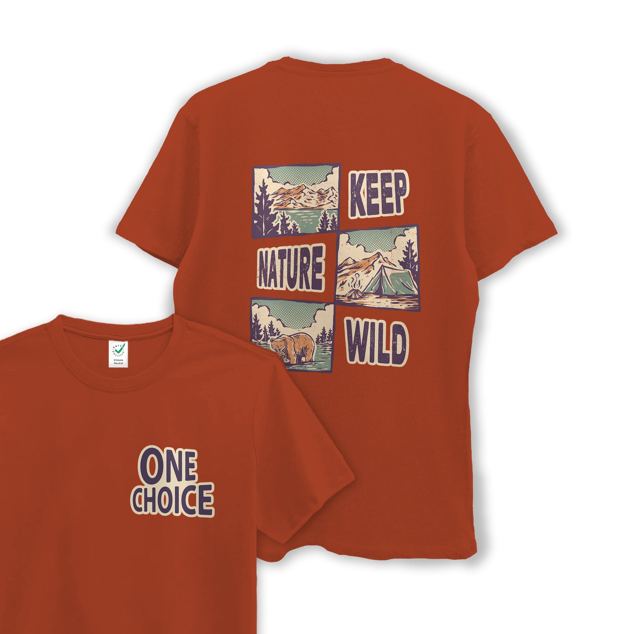Keep Nature Wild - Organic Cotton Tee