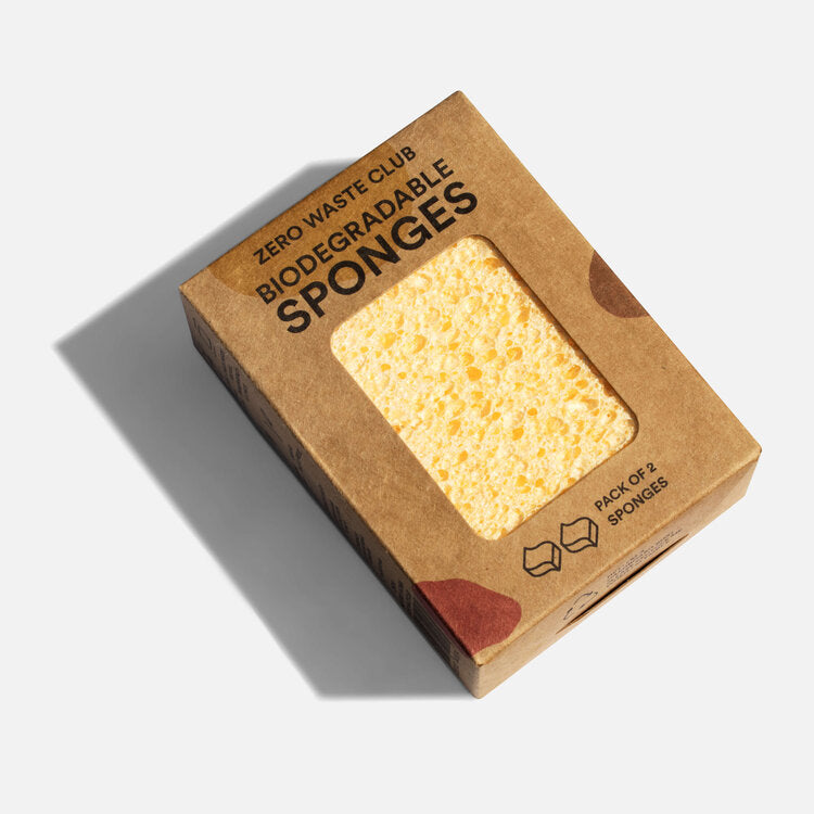 Biodegradable Kitchen Sponges - Pack of 2