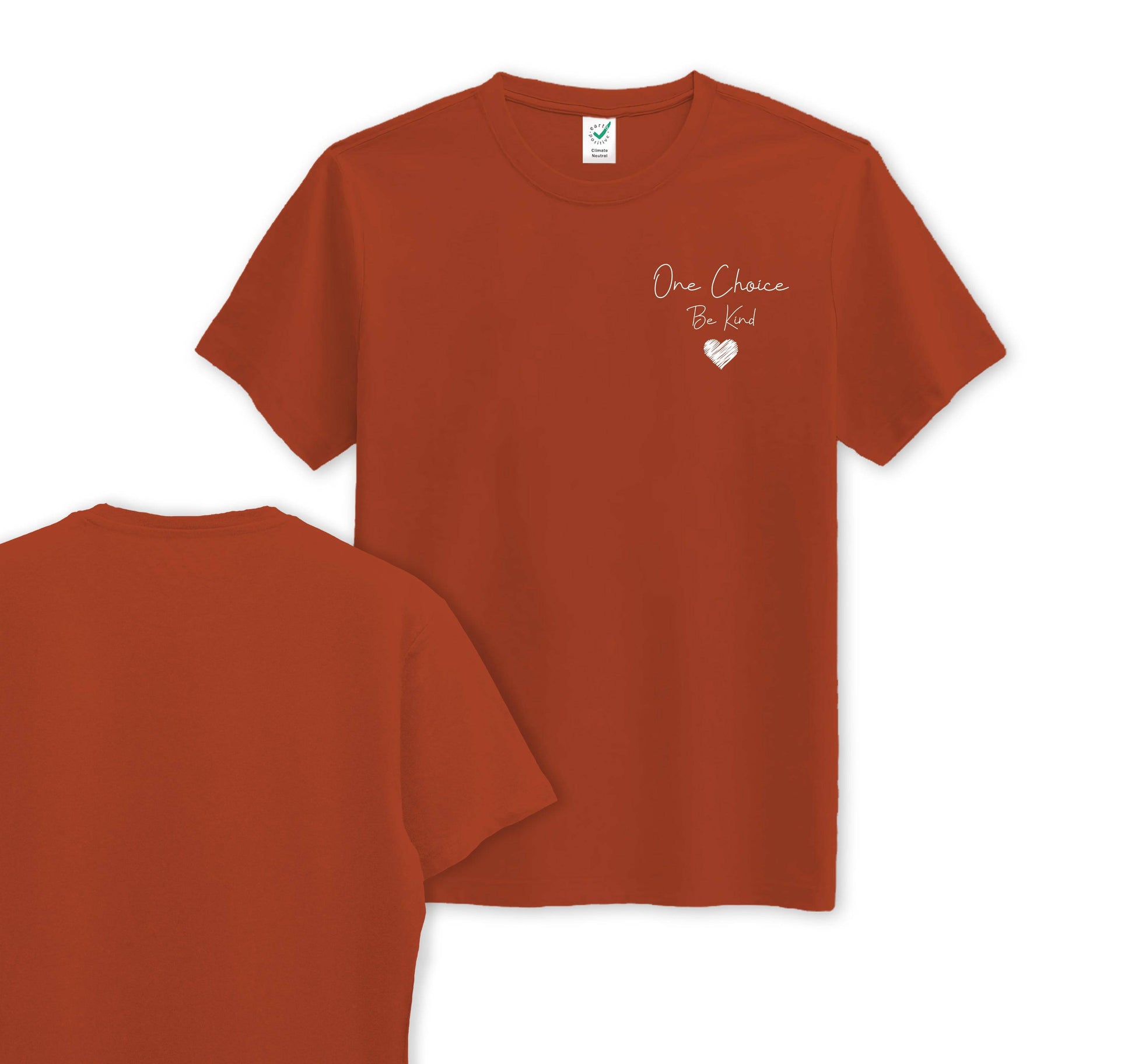 Be Kind - Pocket Print - Organic Cotton Tee - One Choice Apparel