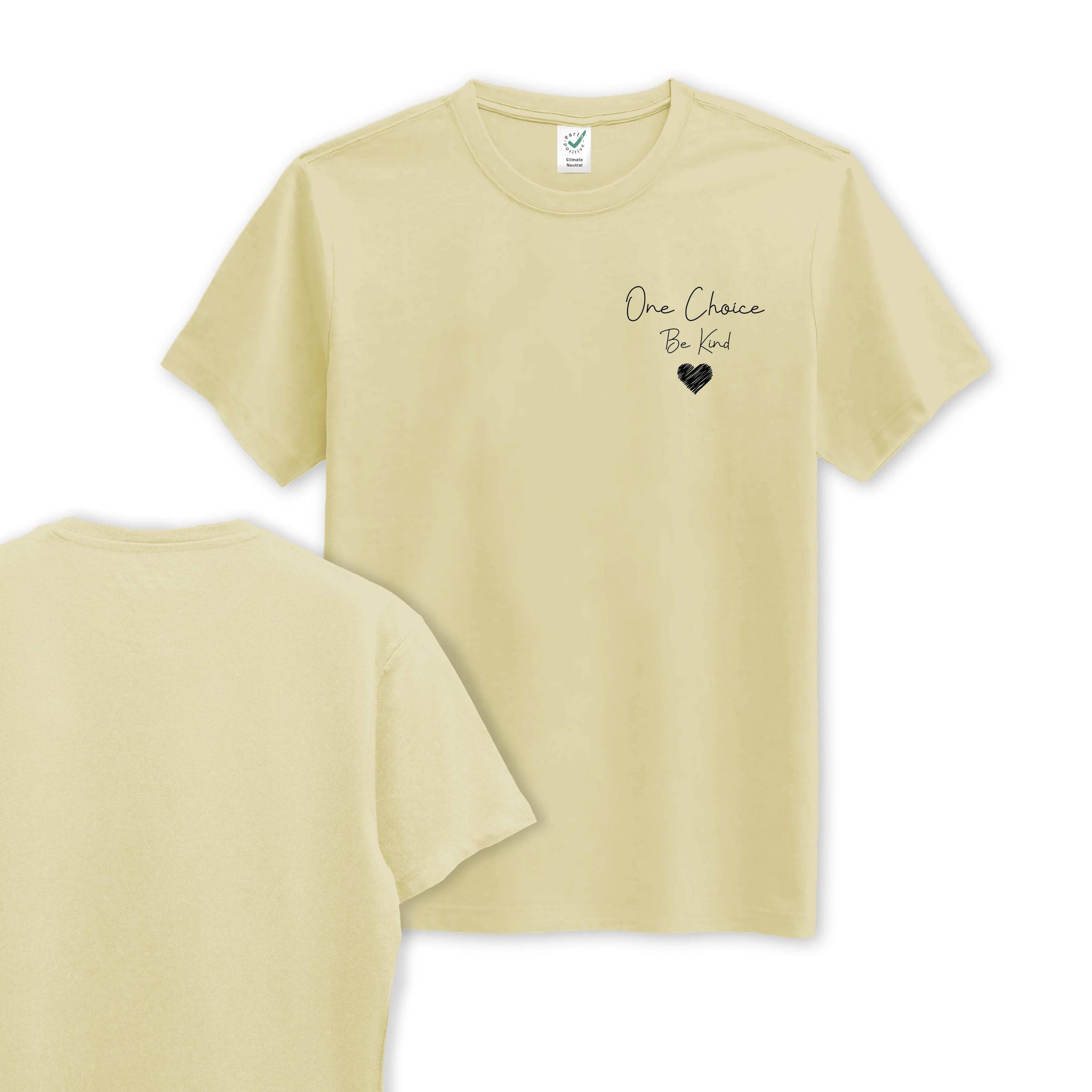 Be Kind - Pocket Print - Organic Cotton Tee - One Choice Apparel