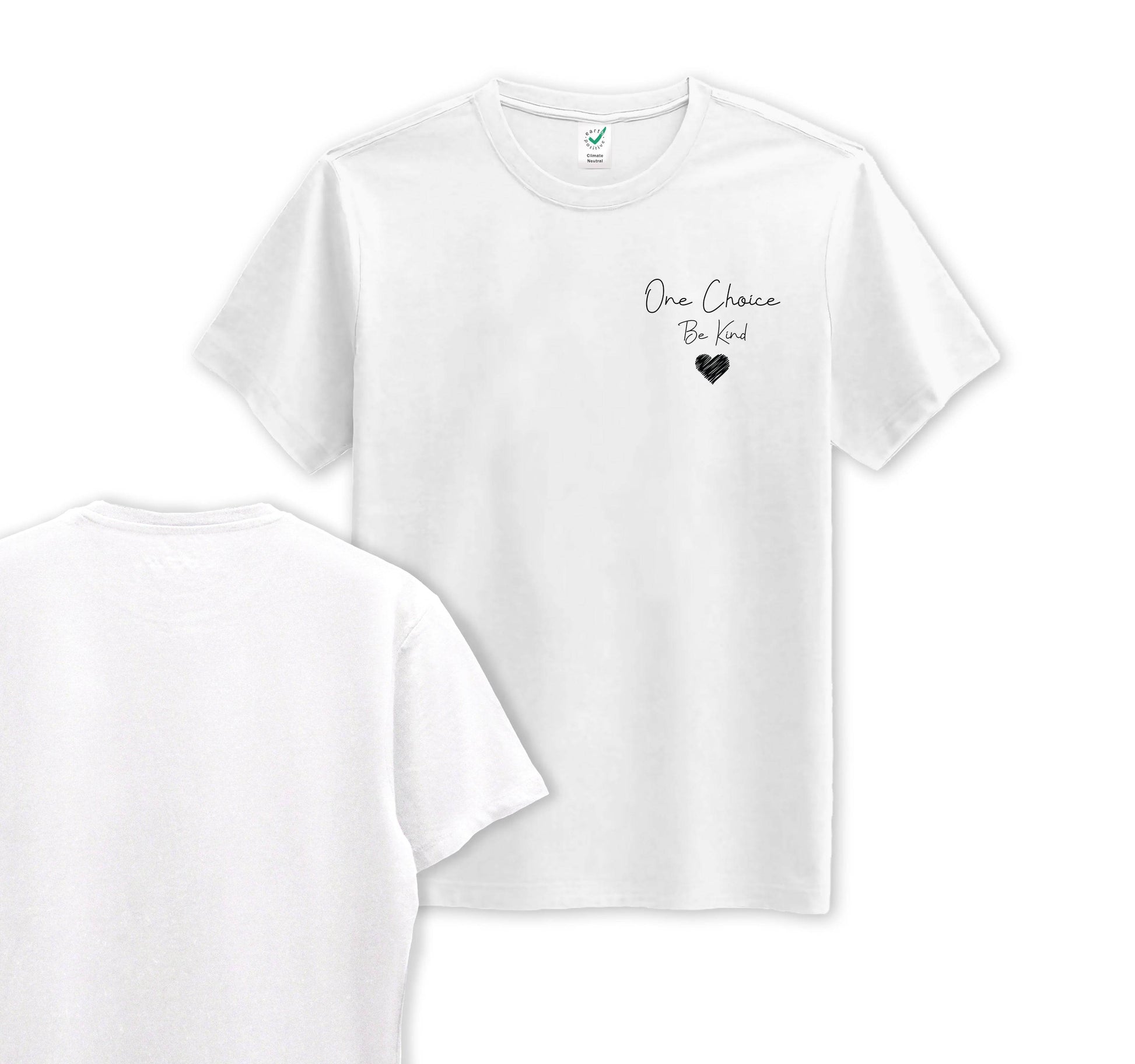 Be Kind - Pocket Print - Organic Cotton Tee - One Choice Apparel