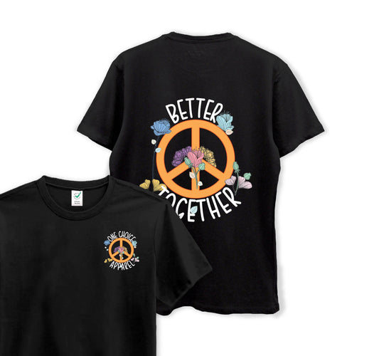 Better Together - Organic Cotton Tee - One Choice Apparel