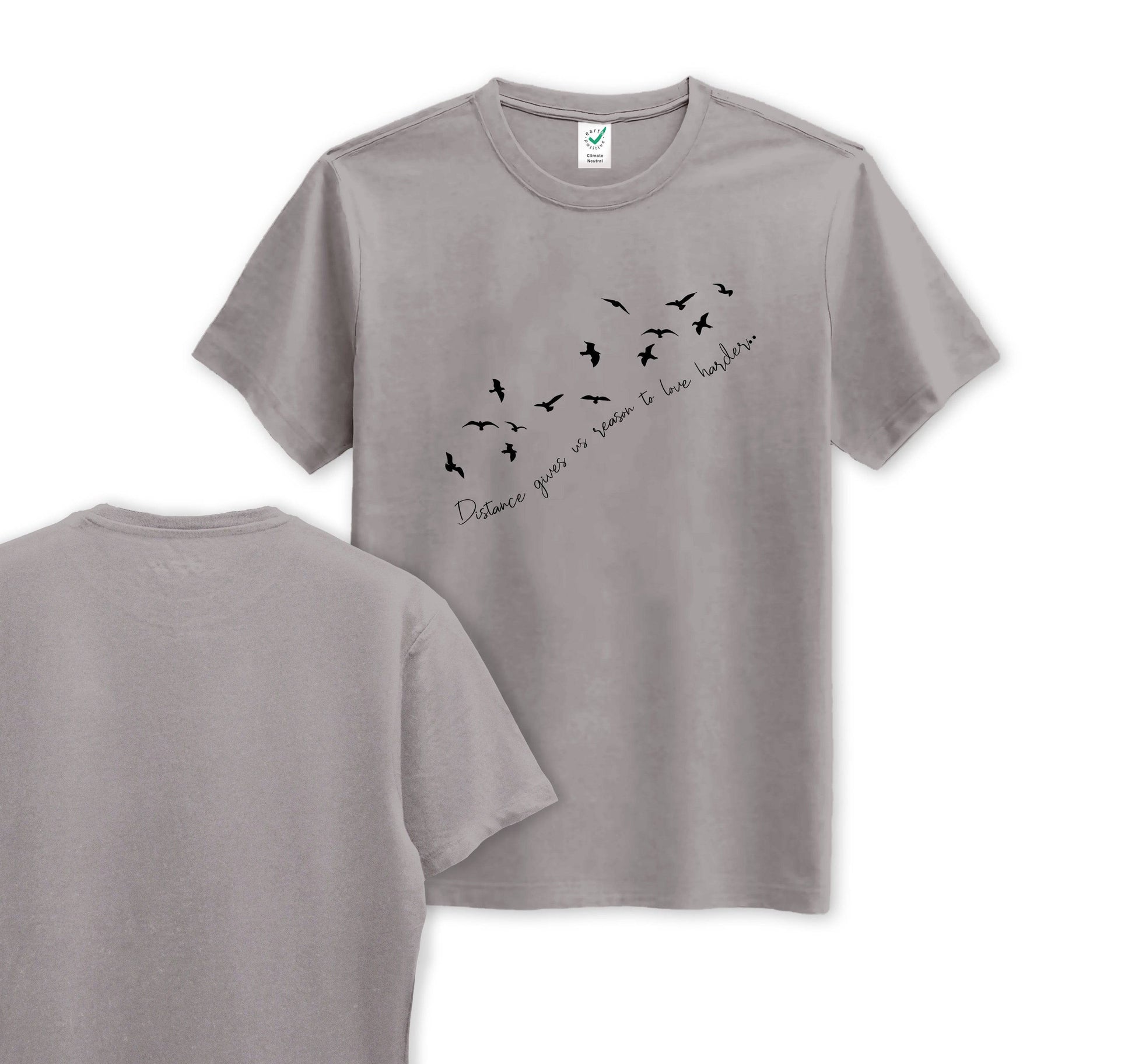 Birds - Front Print - Organic Cotton Tee - One Choice Apparel