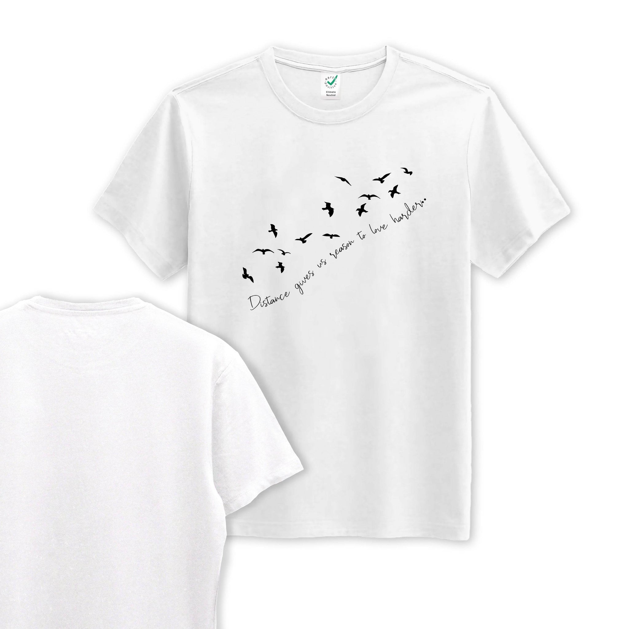 Birds - Front Print - Organic Cotton Tee - One Choice Apparel