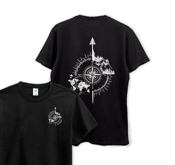 Compass - Organic Cotton Tee - One Choice Apparel